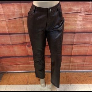 Vintage Gap leather pants